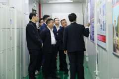 宜春市电子信息产业链招商小分队莅临南宁昕昊文化艺术教育有限公司参观调研